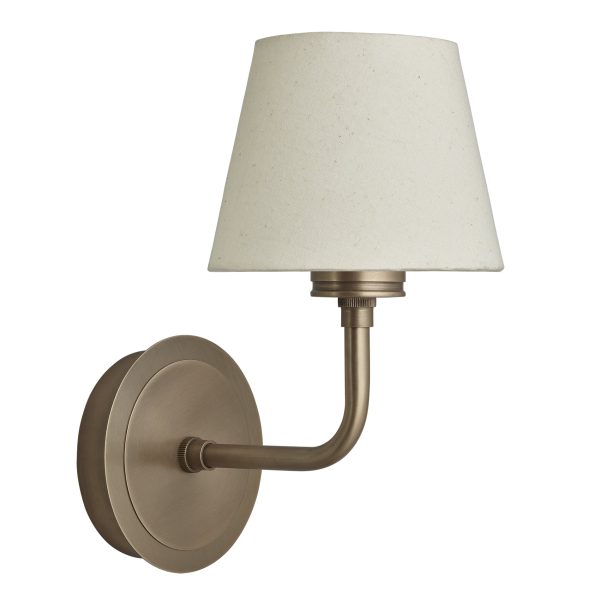 Albany Wall Light - Natural Cotton Shade Hot on Sale