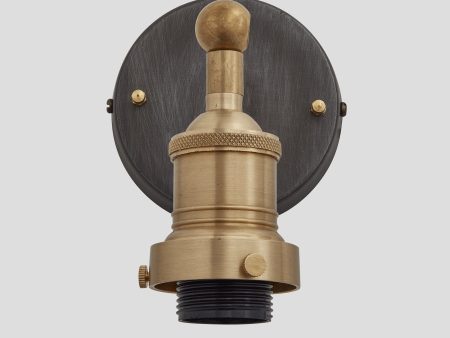 Brooklyn Wall Holder - Brass on Sale