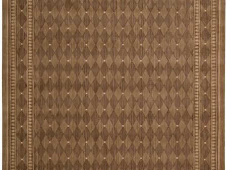 Nourison Home Cosmopolitan CS94 Cocoa Traditional Loom-Woven Rug For Cheap