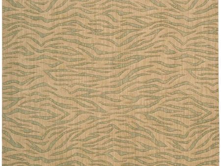 Nourison Home Cosmopolitan CS29 Beige Green Contemporary Loom-Woven Rug Fashion