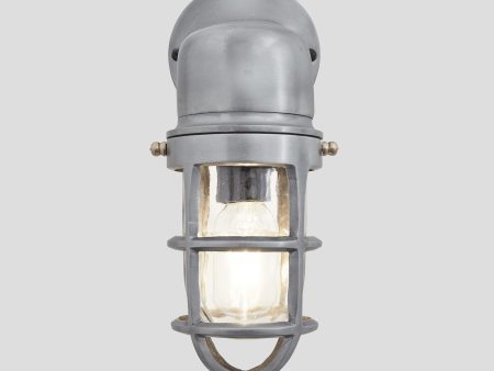 Bulkhead Outdoor & Bathroom Sconce Wall Light - 12 Inch - Gunmetal Online Sale