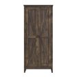 Farmington Rustic Farmhouse 31.5 Inch Wide Storage Cabinet Supply