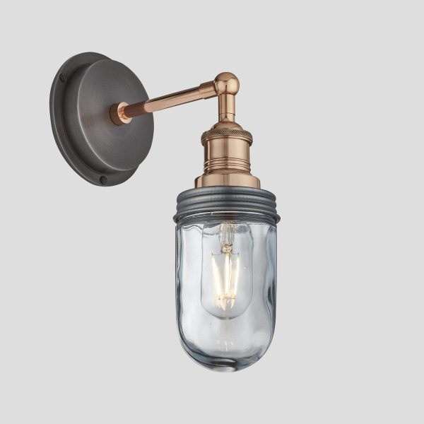 Brooklyn Outdoor & Bathroom Wall Light - Copper Online now