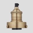 Brooklyn ES E27 Large Glass Bulb Holder - Brass Online Hot Sale