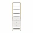 Gwyneth Closet System with 5 Shelves and 3 Drawers Cheap