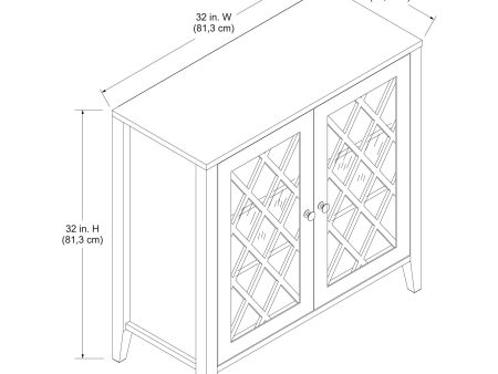 Trellis Accent Cabinet Online now