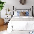 Provo Sturdy and Elegant Metal Headboard, Full Queen Fashion