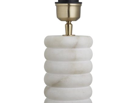 Alabaster Dual Lit Table Lamp- White - Base Only Online Hot Sale