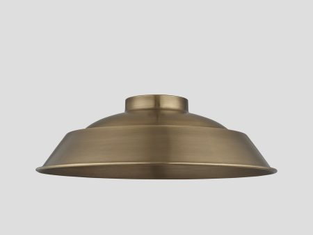 Step - 16 Inch - Brass - Shade Only Supply