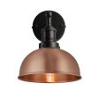 Brooklyn Dome Wall Light - 8 Inch - Copper Sale