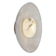 Alabaster Diffuser Wall Light - 10 inch - White Online