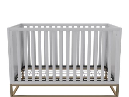 Haven 3 in 1 Wood Crib with Metal Base Cheap