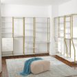 Gwyneth Closet System with 5 Shelves and 3 Drawers Cheap