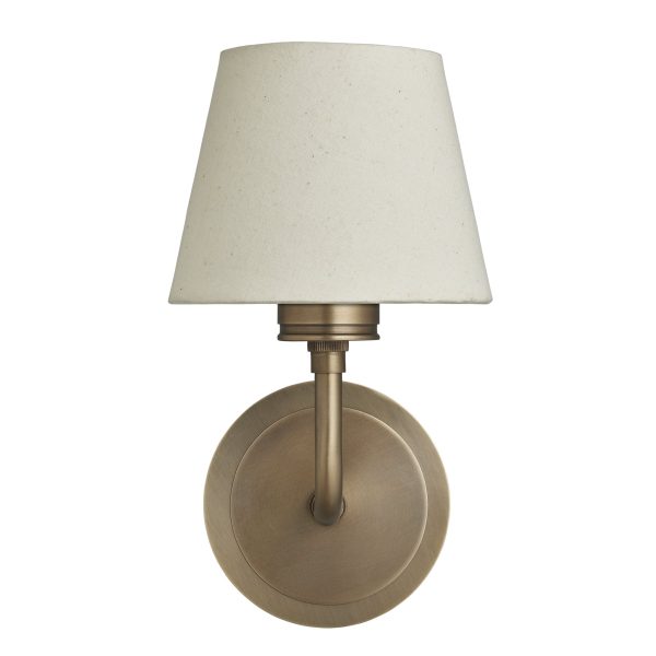 Albany Wall Light - Natural Cotton Shade Hot on Sale