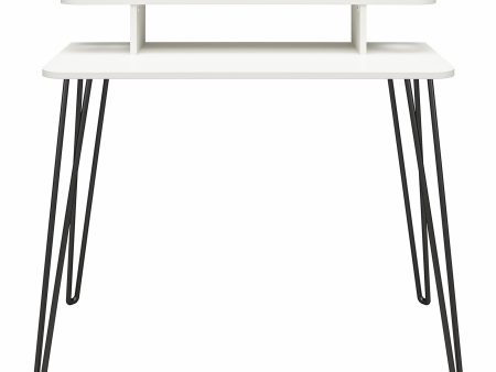 Kimberly At Home 2-Tier Vanity with Metal Hairpin Legs Online