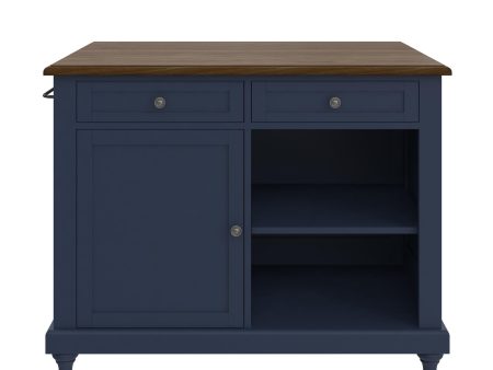 Kelsey Kitchen Island with 2 Stools and Drawers Online Hot Sale