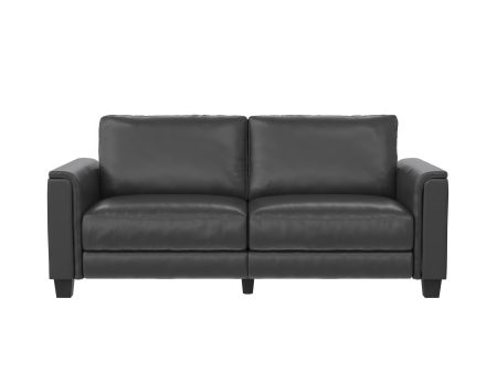 Colton 3 Seater Upholstered Leather Fabric Sofa Online