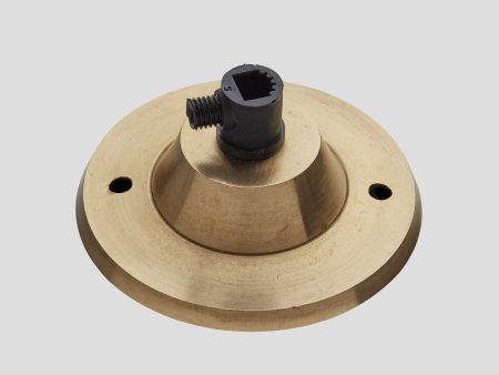 Edison Ceiling Rose - 1 Outlet - Brass For Cheap