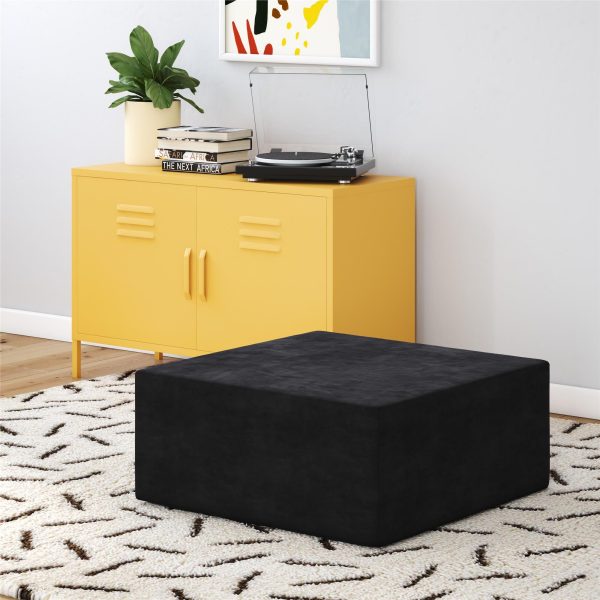 The Flower Ottoman Pouf Comfort Floor Seat and Footrest Cheap