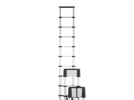 SmartClose Telescoping Aluminum Ladder with Top Cap Discount