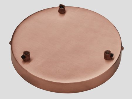 Ceiling Rose – 3 Outlet – Copper Online Sale