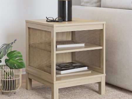 Cane End Table Discount