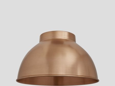 Dome - 13 Inch - Copper - Shade Only Online Sale