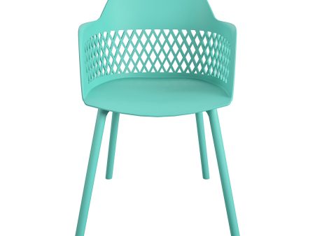 Resin Lattice Dining Chairs, Indoor Outdoor, 2-Pack For Discount