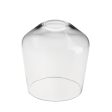 Glass Schoolhouse - 5.5 Inch - Clear - Shade Only Supply