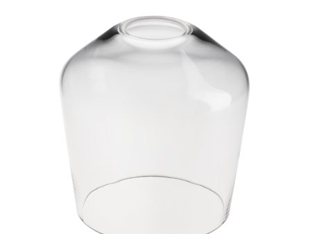 Glass Schoolhouse - 5.5 Inch - Clear - Shade Only Supply