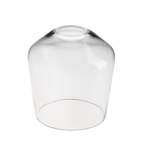 Glass Schoolhouse - 5.5 Inch - Clear - Shade Only Supply