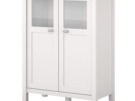 Bush BD018WH White Bathroom Storage Cabinet - Broadview on Sale