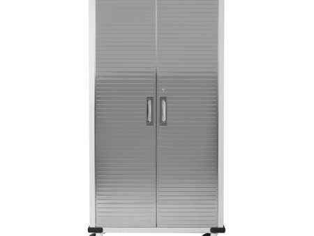 UltraHD Tall Storage Cabinet - Stainless Steel on Sale