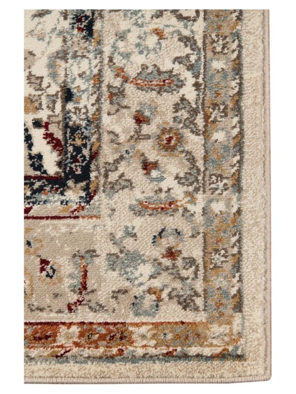 Limited Lizzo LA-855 IVORY MULTI Traditional Machinemade Rug For Sale