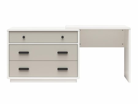 Valencia 3 Drawer Dresser and Desk Combo Discount