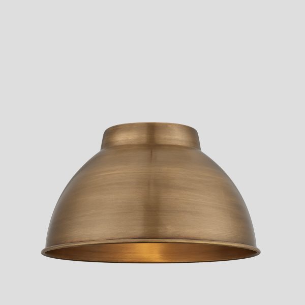 Dome - 13 Inch - Brass - Shade Only Discount