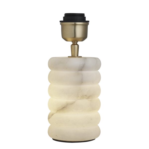 Alabaster Dual Lit Table Lamp- White - Base Only Online Hot Sale