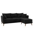 Magnolia Reversible Sectional Sofa with Pillows Discount