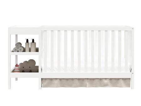 Ema 3-in-1 Convertible Crib & Changer Combo Hot on Sale