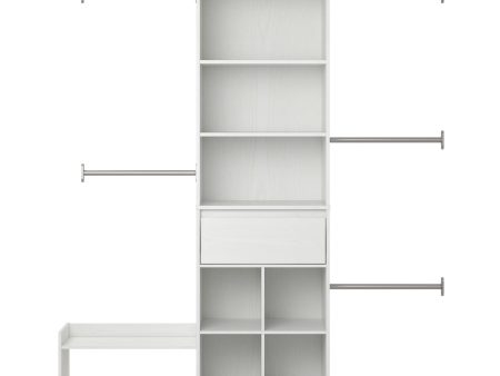 Grow with Me Adjustable Closet Organizer System with Adjustable Poles Supply