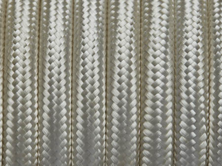 Cream Round Fabric Flex - 3 Core Braided Cloth Cable Lighting Wire Sale