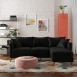 Magnolia Reversible Sectional Sofa with Pillows Discount