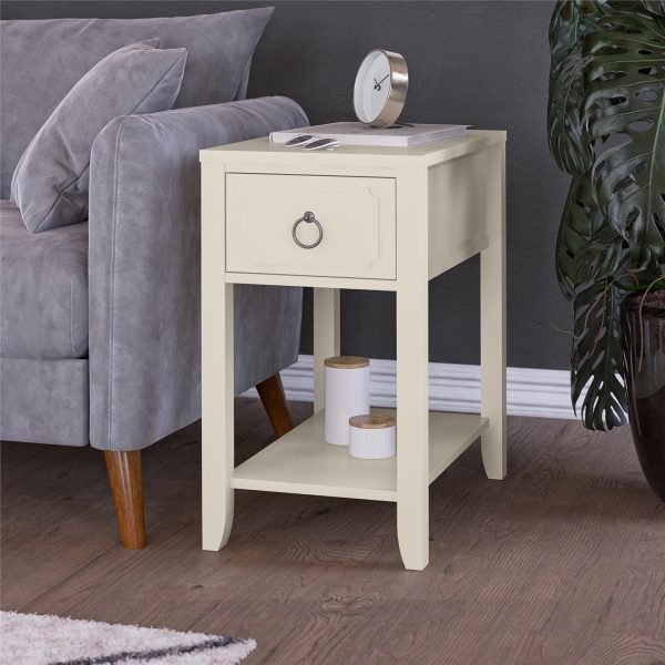 Her Majesty Narrow Side Table with Drawer Fashion