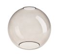 Smoked Glass Globe - 7 Inch - Mocha - Shade Only Sale