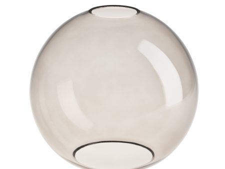 Smoked Glass Globe - 7 Inch - Mocha - Shade Only Sale