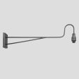 Long Arm Dome Wall Light - 13 Inch - Light Pewter For Discount