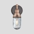 Brooklyn Outdoor & Bathroom Wall Light - Copper Online now