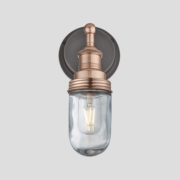 Brooklyn Outdoor & Bathroom Wall Light - Copper Online now