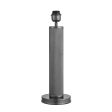 Knurled Pillar Table Lamp - Pewter Online Hot Sale