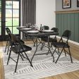 Premium Vinyl Padded Metal Folding Chair, Set of 4 Online Hot Sale